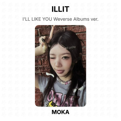 ILLIT I'LL LIKE YOU Weverse Albums ver. Official Photocard