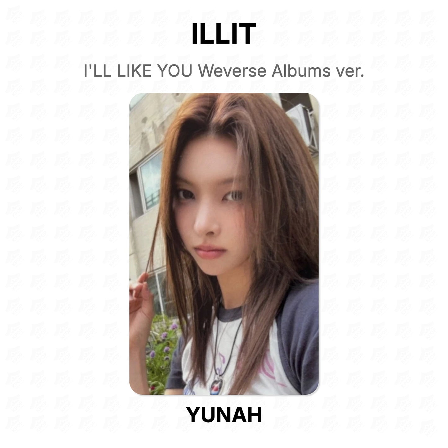 ILLIT I'LL LIKE YOU Weverse Albums ver. Official Photocard