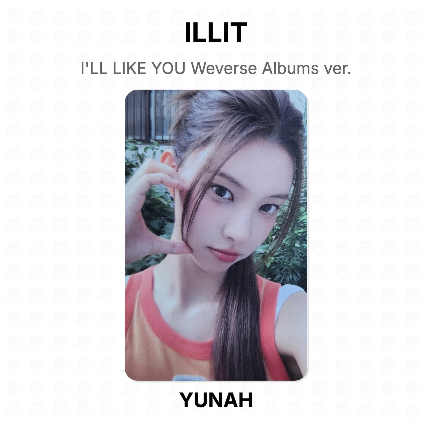 ILLIT I'LL LIKE YOU Weverse Albums ver. Official Photocard