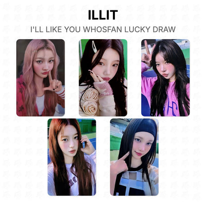 ILLIT I'LL LIKE YOU WHOSFAN LUCKY DRAW Official Photocard