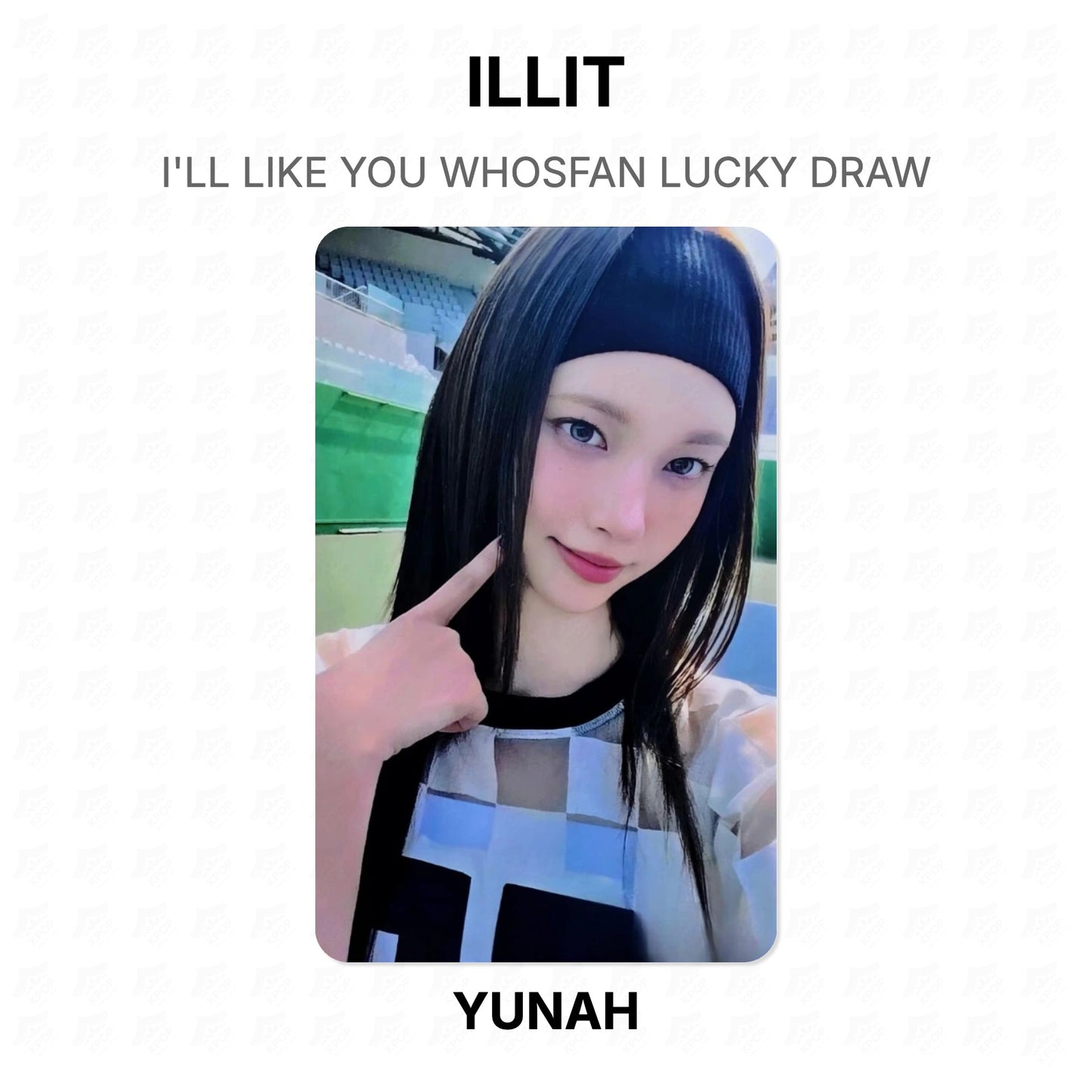 ILLIT I'LL LIKE YOU WHOSFAN LUCKY DRAW Official Photocard
