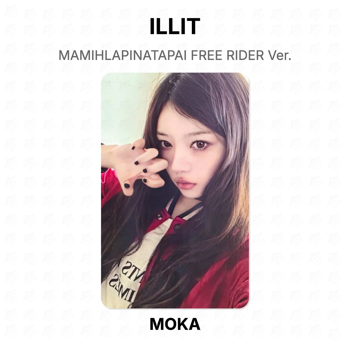 ILLIT MAMIHLAPINATAPAI FREE RIDER Ver. Official Photocard
