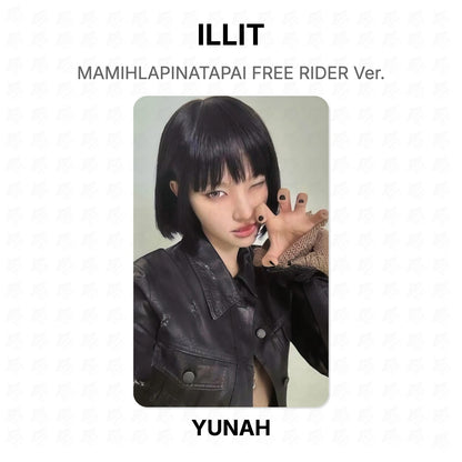 ILLIT MAMIHLAPINATAPAI FREE RIDER Ver. Official Photocard