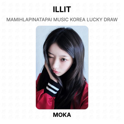 ILLIT MAMIHLAPINATAPAI MUSIC KOREA LUCKY DRAW Official Photocard