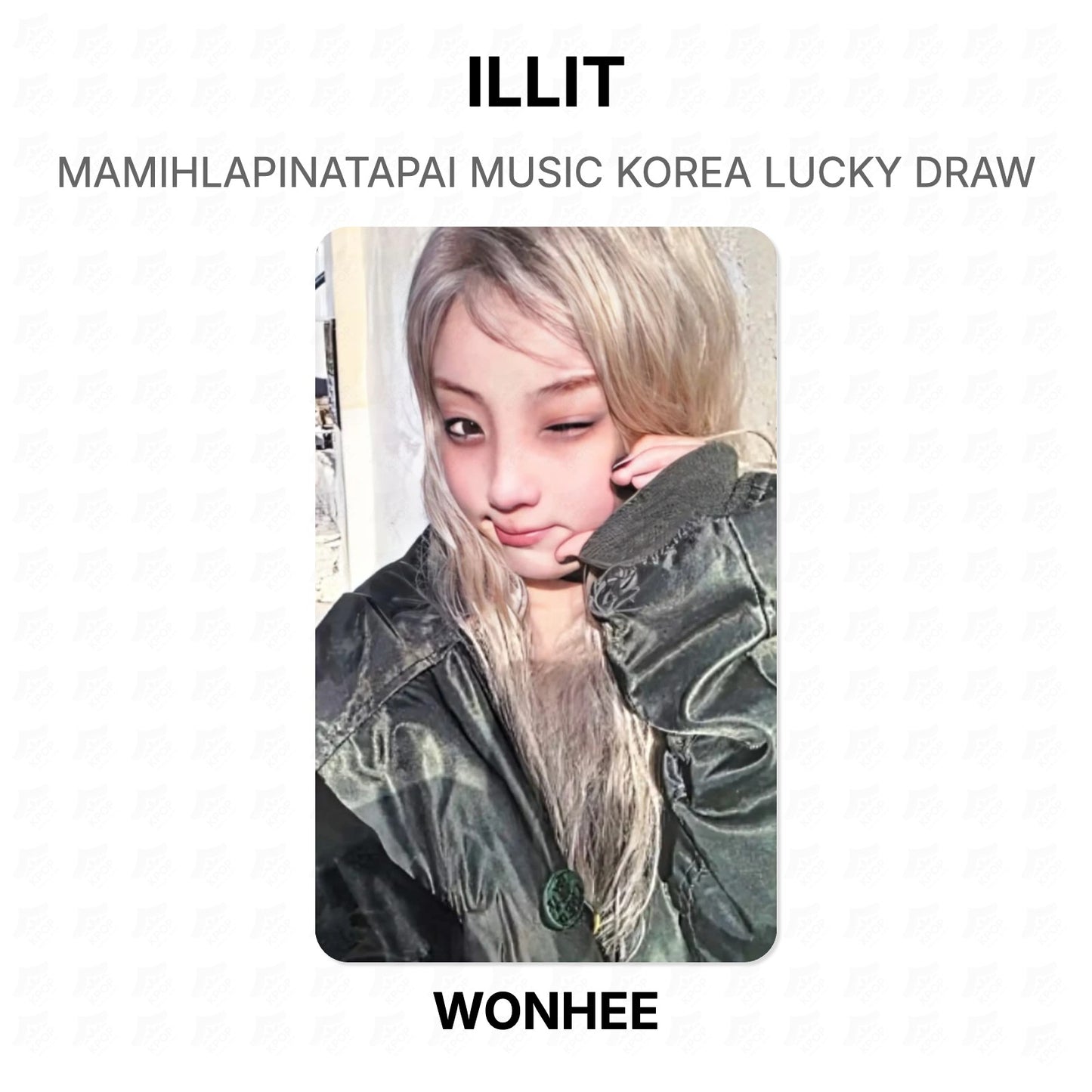ILLIT MAMIHLAPINATAPAI MUSIC KOREA LUCKY DRAW Official Photocard