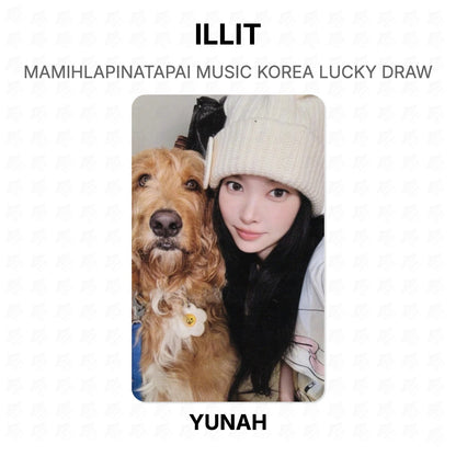 ILLIT MAMIHLAPINATAPAI MUSIC KOREA LUCKY DRAW Official Photocard