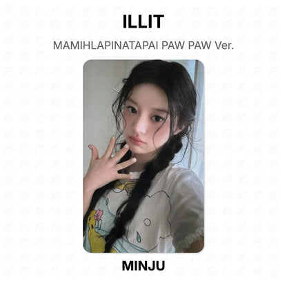 ILLIT MAMIHLAPINATAPAI PAW PAW Ver. Official Photocard