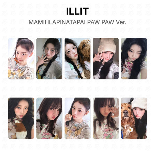 ILLIT MAMIHLAPINATAPAI PAW PAW Ver. Official Photocard
