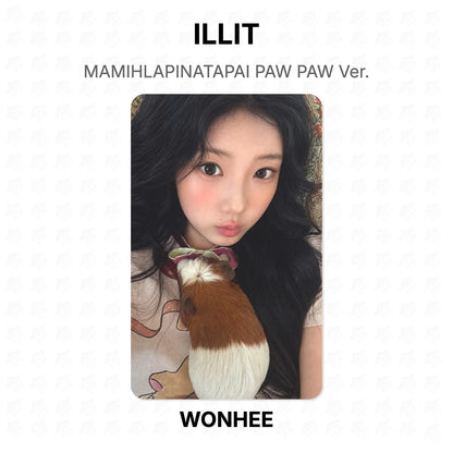 ILLIT MAMIHLAPINATAPAI PAW PAW Ver. Official Photocard