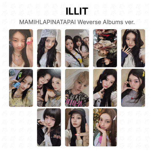 ILLIT MAMIHLAPINATAPAI Weverse Albums ver. Official Photocard