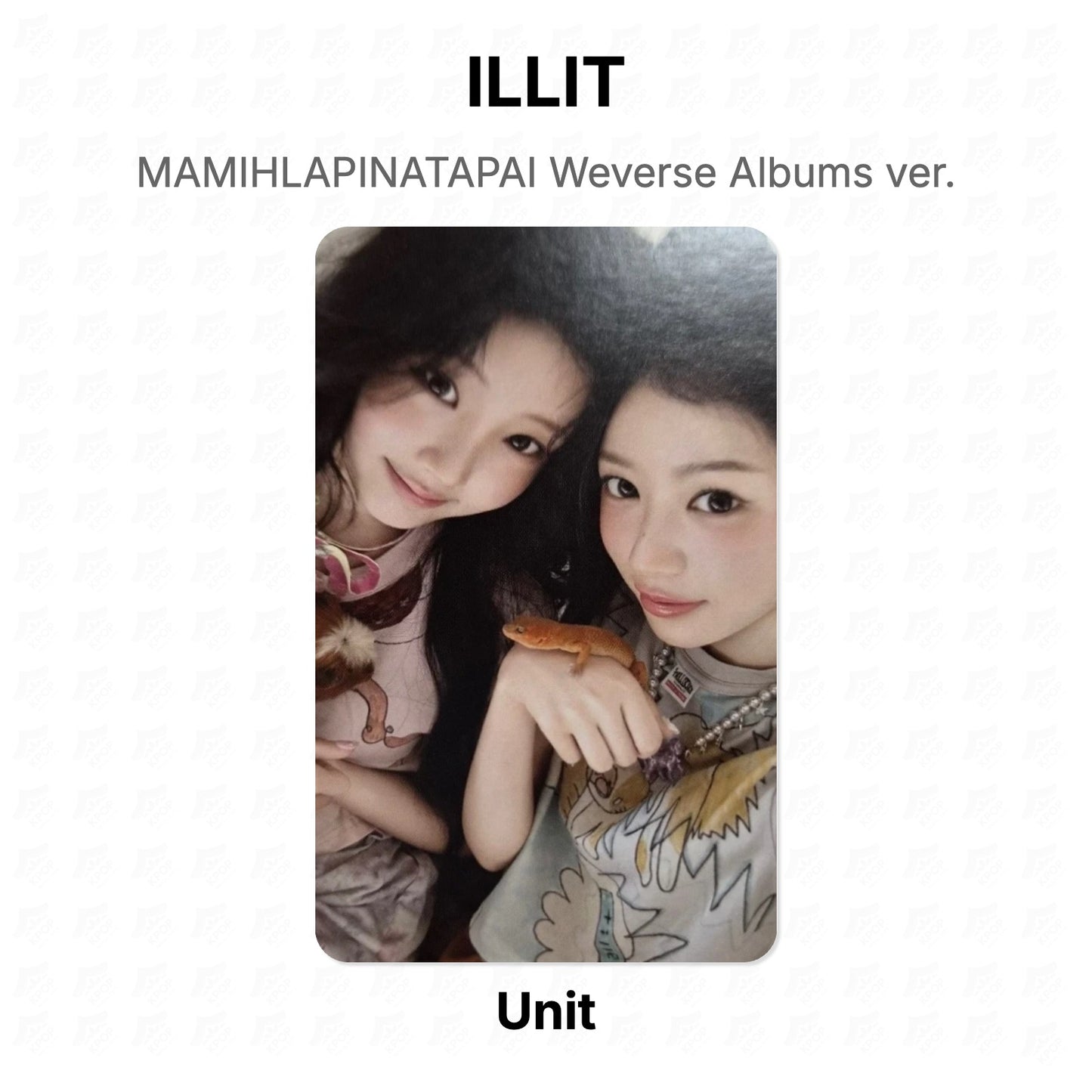 ILLIT MAMIHLAPINATAPAI Weverse Albums ver. Official Photocard