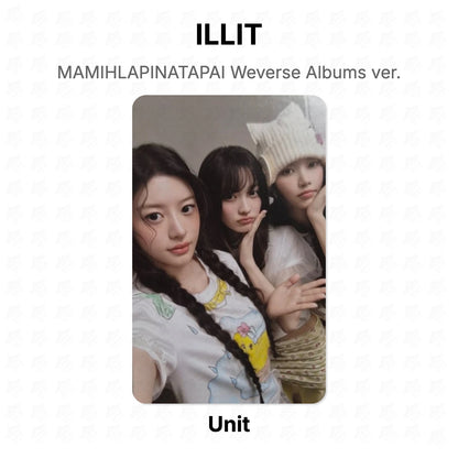 ILLIT MAMIHLAPINATAPAI Weverse Albums ver. Official Photocard