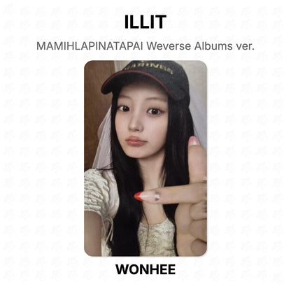 ILLIT MAMIHLAPINATAPAI Weverse Albums ver. Official Photocard
