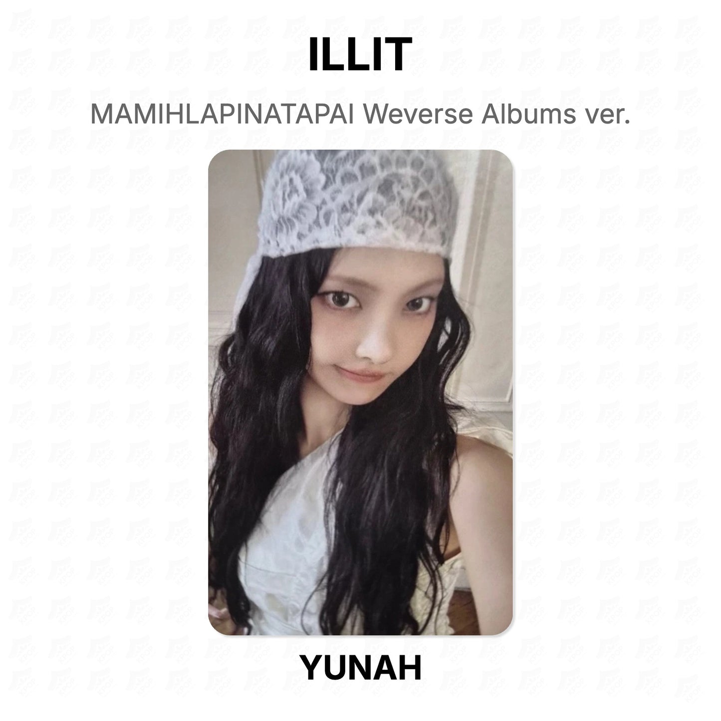 ILLIT MAMIHLAPINATAPAI Weverse Albums ver. Official Photocard