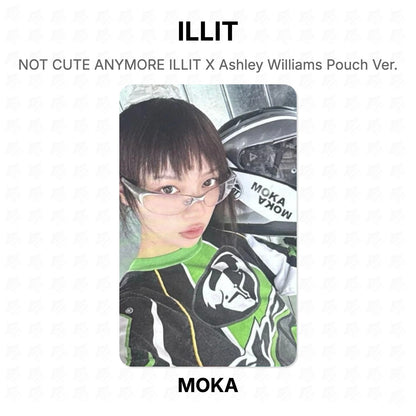 ILLIT NOT CUTE ANYMORE ILLIT X Ashley Williams Pouch Ver. Official Photocard