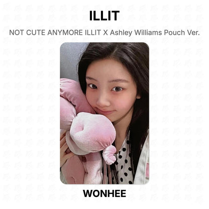 ILLIT NOT CUTE ANYMORE ILLIT X Ashley Williams Pouch Ver. Official Photocard