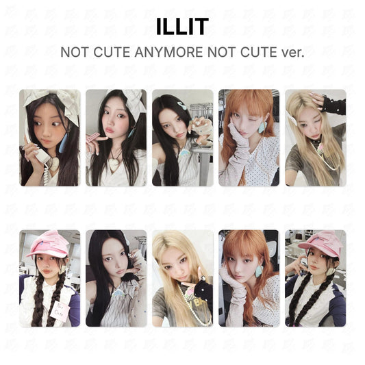 ILLIT NOT CUTE ANYMORE NOT CUTE ver. Official Photocard