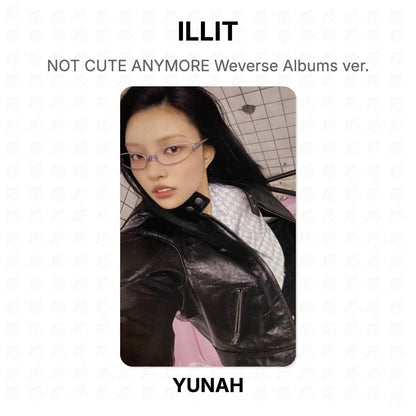 ILLIT NOT CUTE ANYMORE Weverse Albums ver. Official Photocard