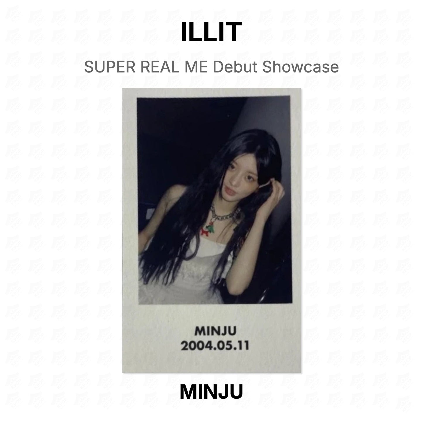 ILLIT SUPER REAL ME Debut Showcase Official Photocard