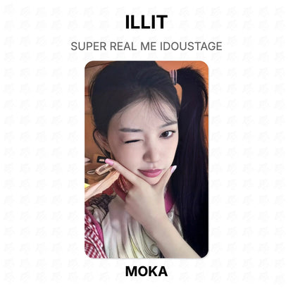 ILLIT SUPER REAL ME IDOUSTAGE Official Photocard