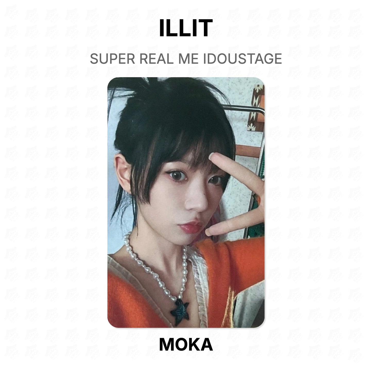 ILLIT SUPER REAL ME IDOUSTAGE Official Photocard
