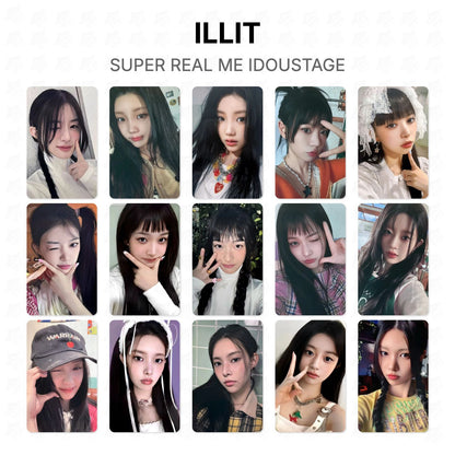 ILLIT SUPER REAL ME IDOUSTAGE Official Photocard