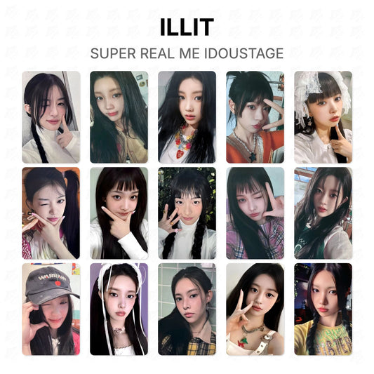 ILLIT SUPER REAL ME IDOUSTAGE Official Photocard