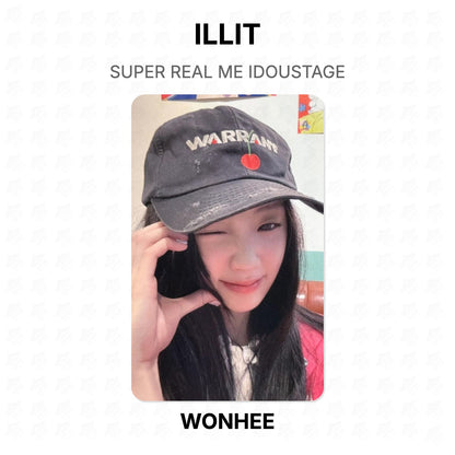 ILLIT SUPER REAL ME IDOUSTAGE Official Photocard