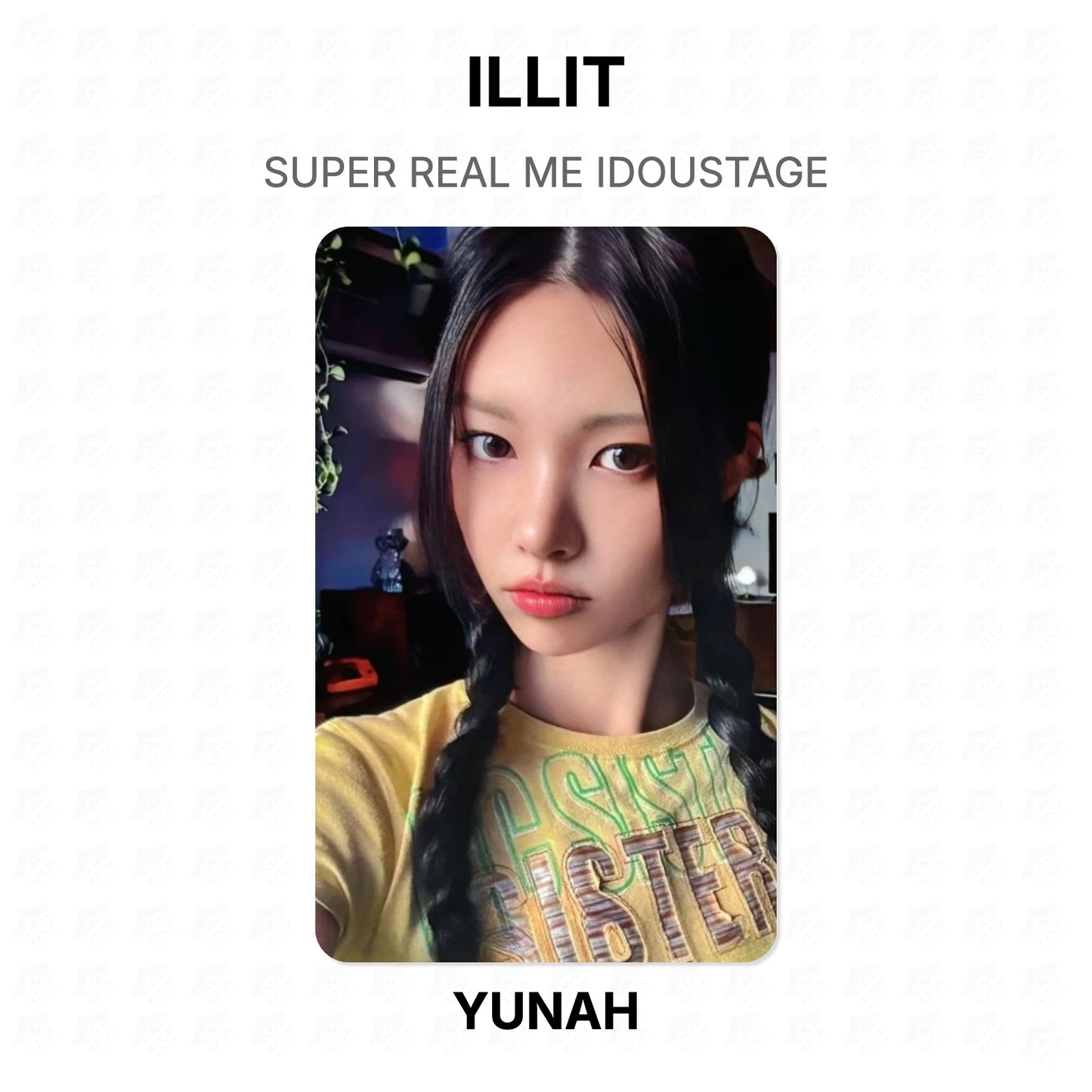 ILLIT SUPER REAL ME IDOUSTAGE Official Photocard