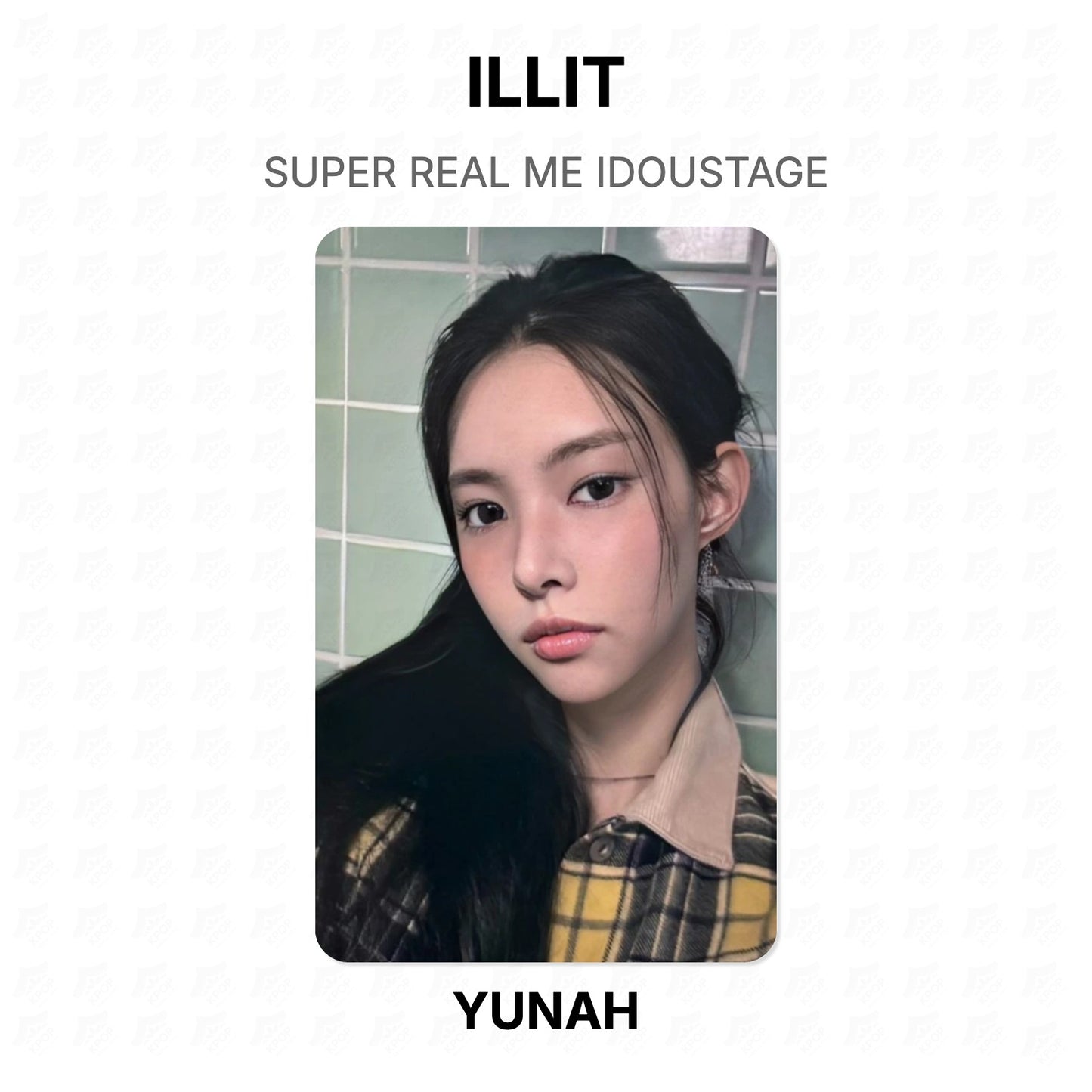 ILLIT SUPER REAL ME IDOUSTAGE Official Photocard