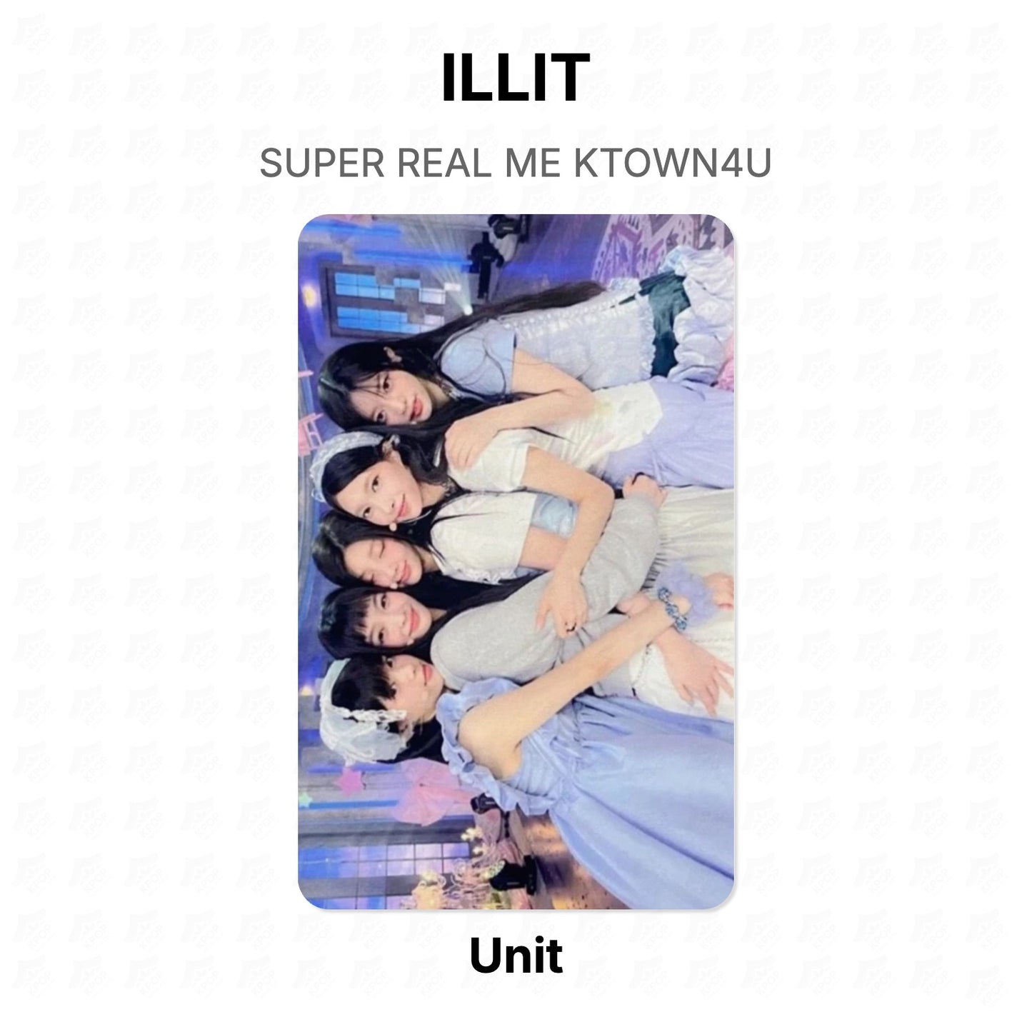 ILLIT SUPER REAL ME KTOWN4U Official Photocard