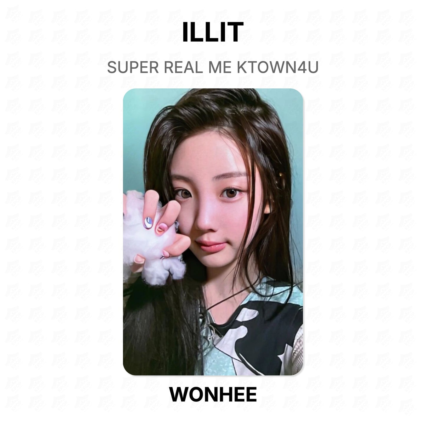 ILLIT SUPER REAL ME KTOWN4U Official Photocard