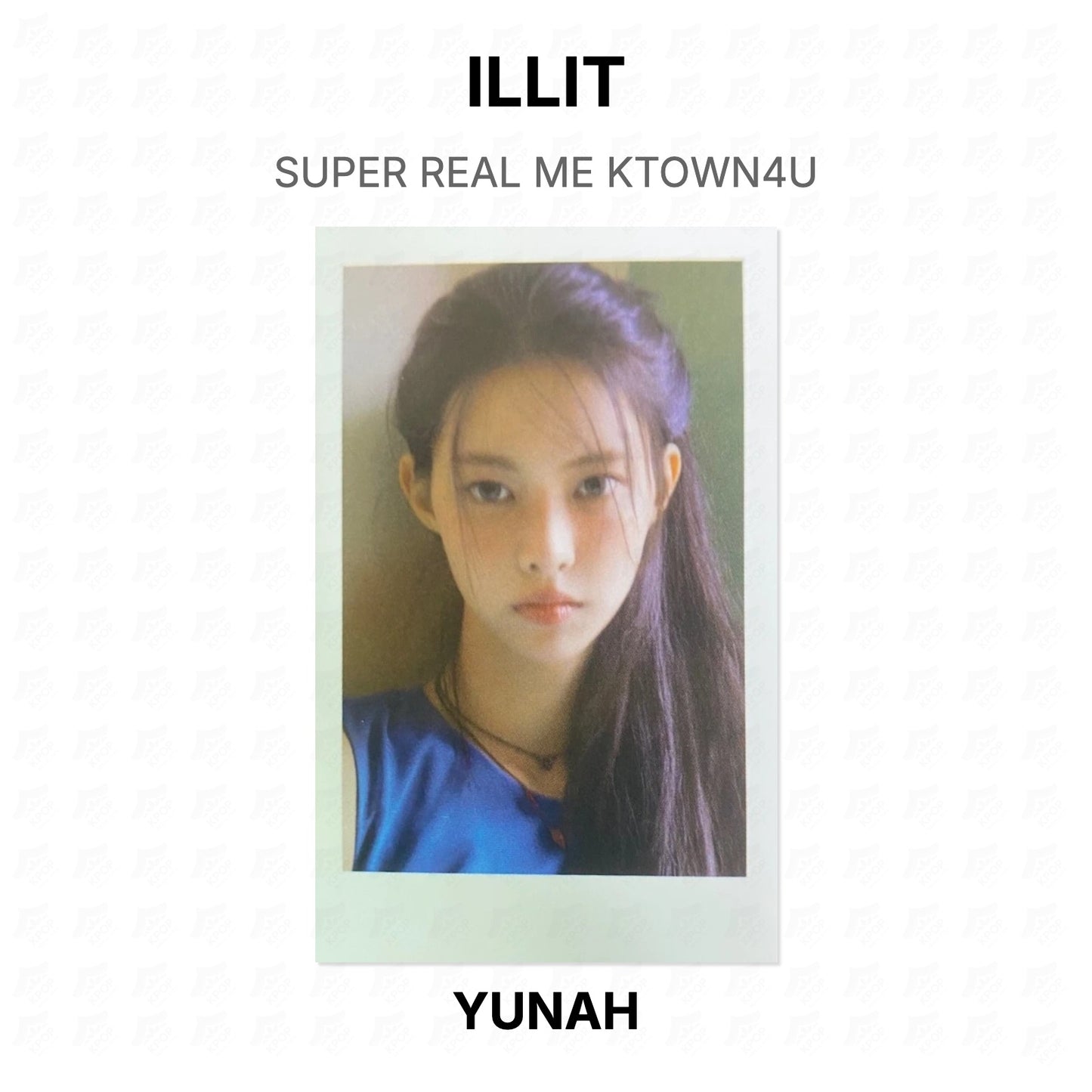 ILLIT SUPER REAL ME KTOWN4U Official Photocard