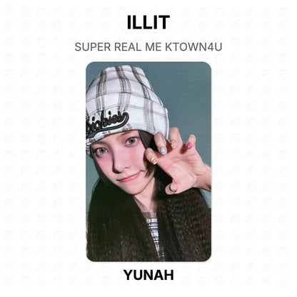 ILLIT SUPER REAL ME KTOWN4U Official Photocard