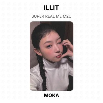 ILLIT SUPER REAL ME M2U Official Photocard