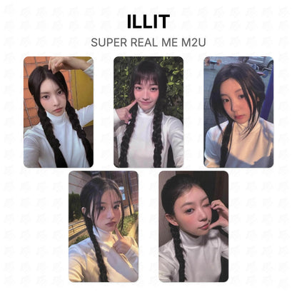 ILLIT SUPER REAL ME M2U Official Photocard
