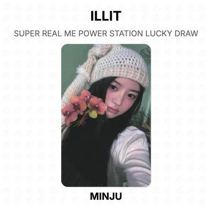 ILLIT SUPER REAL ME POWER STATION LUCKY DRAW Official Photocard