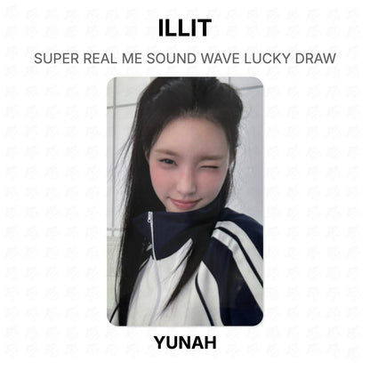 ILLIT SUPER REAL ME SOUND WAVE LUCKY DRAW Official Photocard