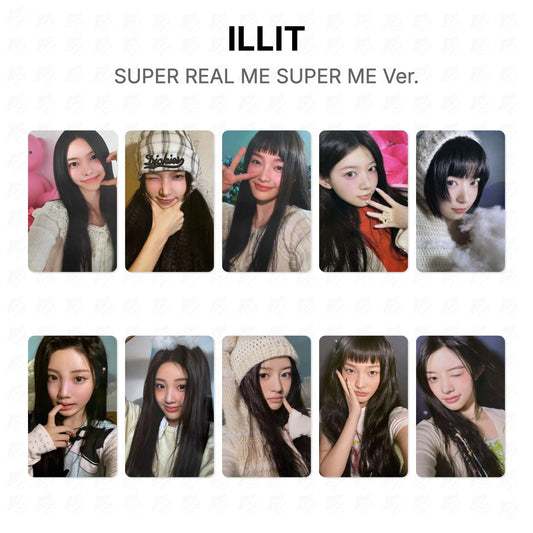 ILLIT SUPER REAL ME SUPER ME Ver. Official Photocard