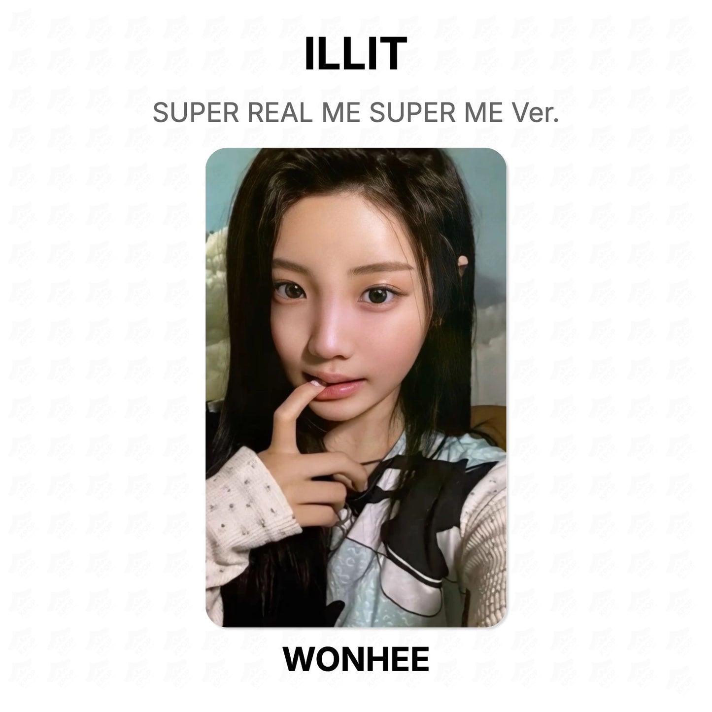 ILLIT SUPER REAL ME SUPER ME Ver. Official Photocard