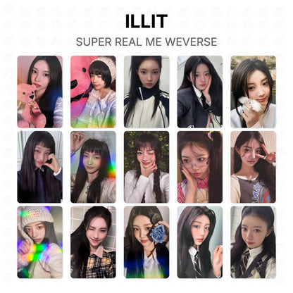 ILLIT SUPER REAL ME WEVERSE Official Photocard
