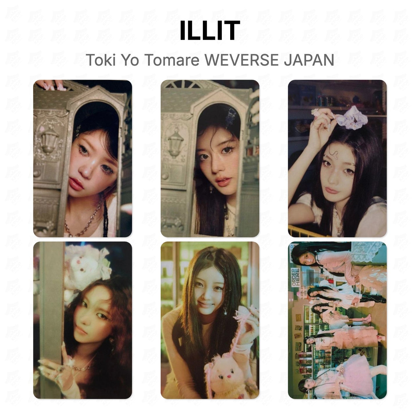 ILLIT Toki Yo Tomare WEVERSE JAPAN Official Photocard