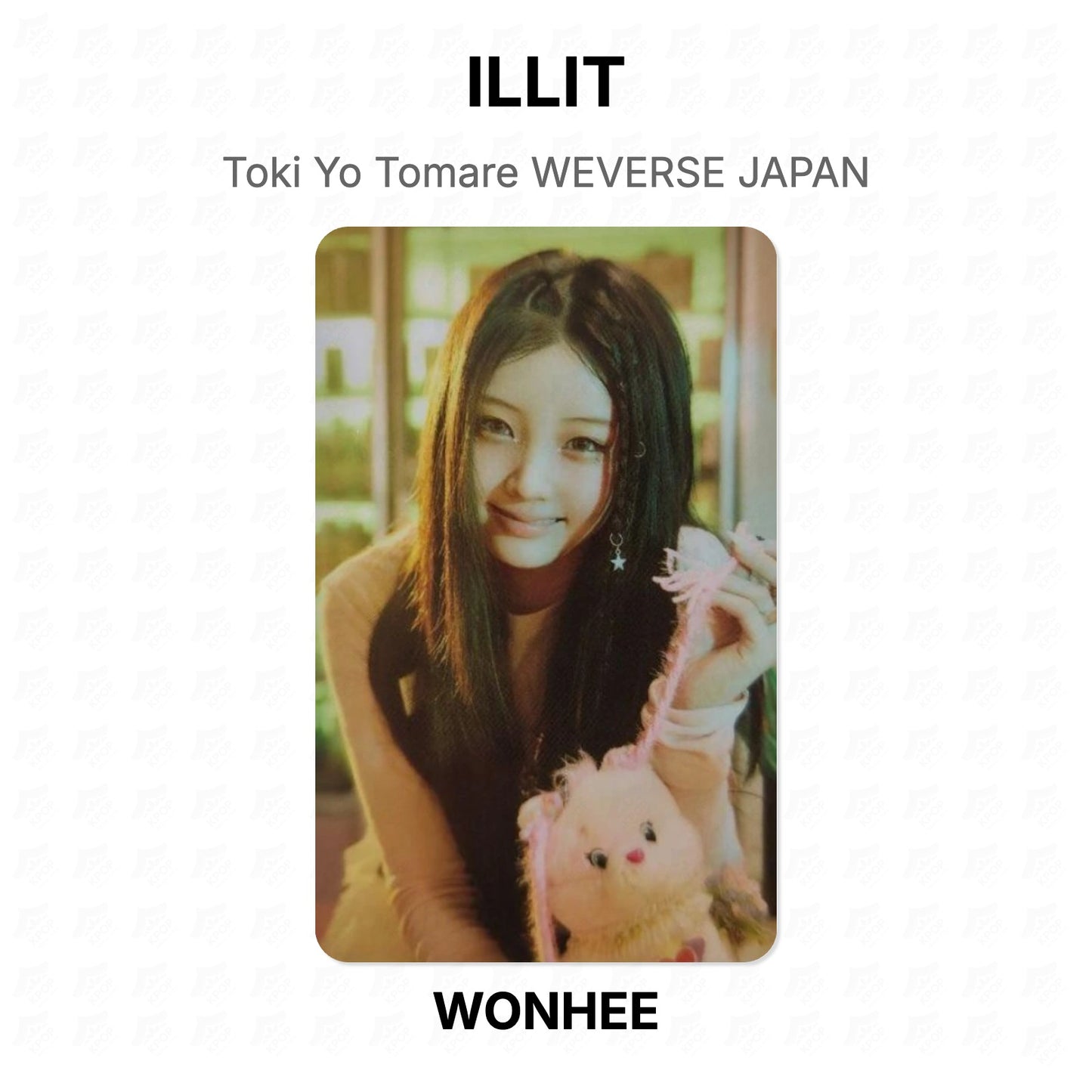 ILLIT Toki Yo Tomare WEVERSE JAPAN Official Photocard