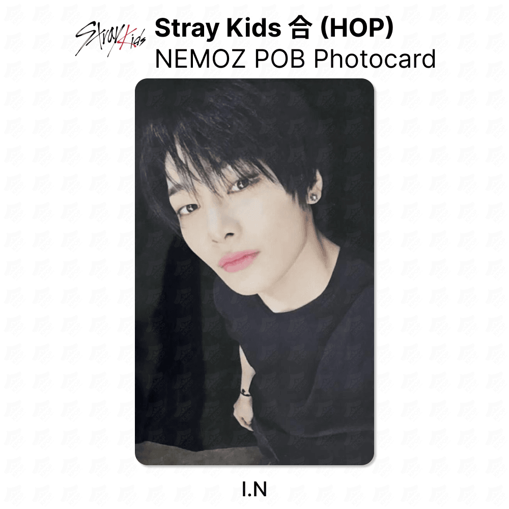 Stray Kids I.N Official Photocard - 合 HOP NEMOZ KPOP Collectible | KPOP SeoulCity