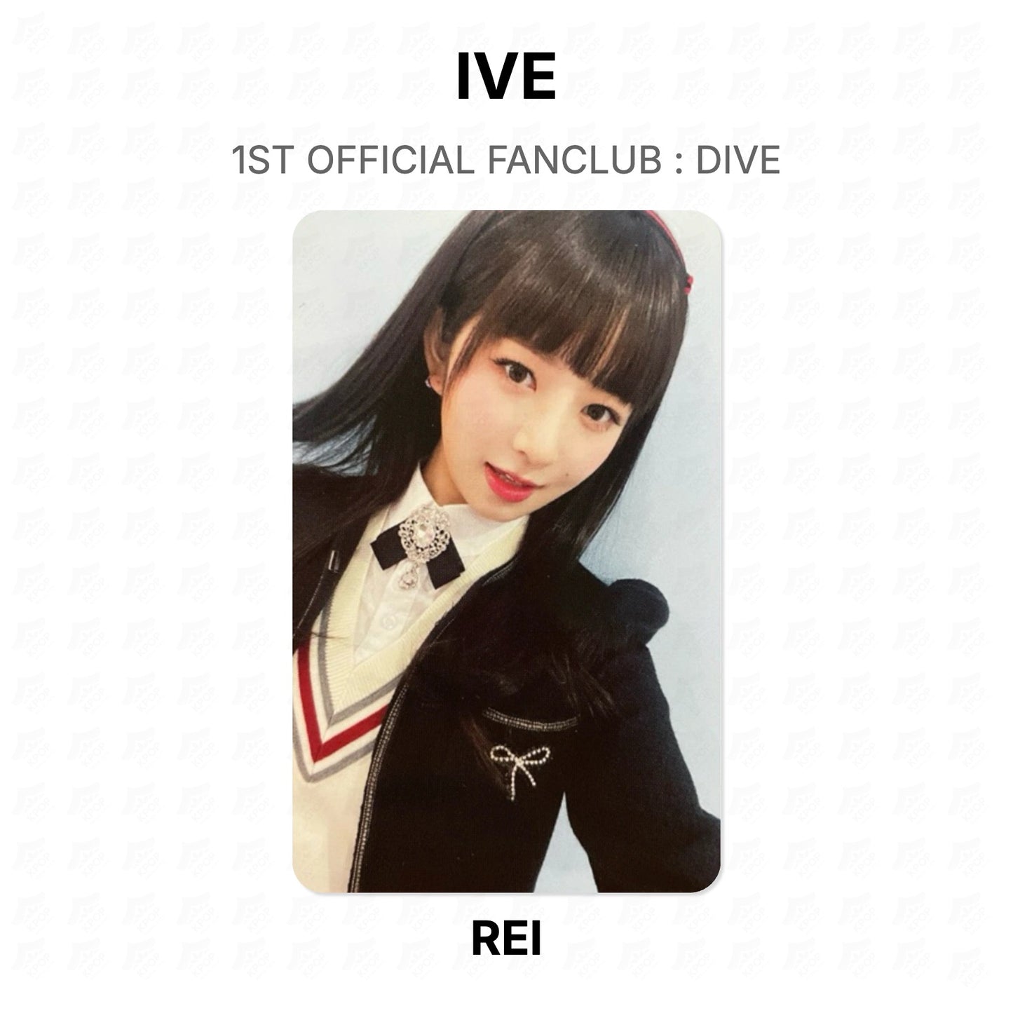 IVE 1ST OFFICIAL FANCLUB : DIVE Official Photocard