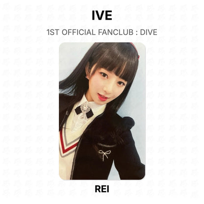 IVE 1ST OFFICIAL FANCLUB : DIVE Official Photocard