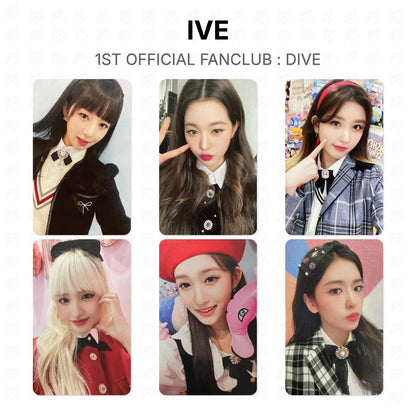 IVE 1ST OFFICIAL FANCLUB : DIVE Official Photocard
