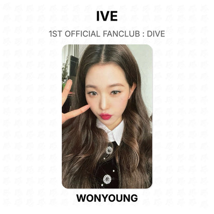 IVE 1ST OFFICIAL FANCLUB : DIVE Official Photocard