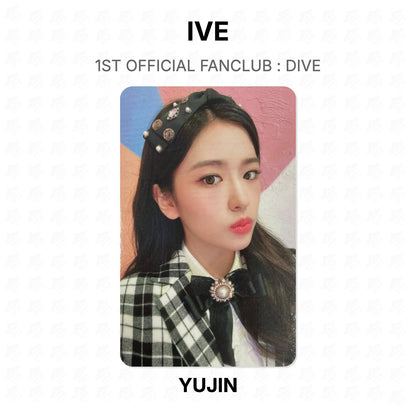 IVE 1ST OFFICIAL FANCLUB : DIVE Official Photocard