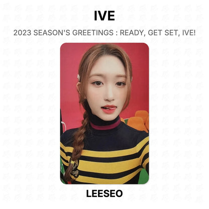 IVE 2023 SEASON'S GREETINGS : READY, GET SET, IVE! Official Photocard
